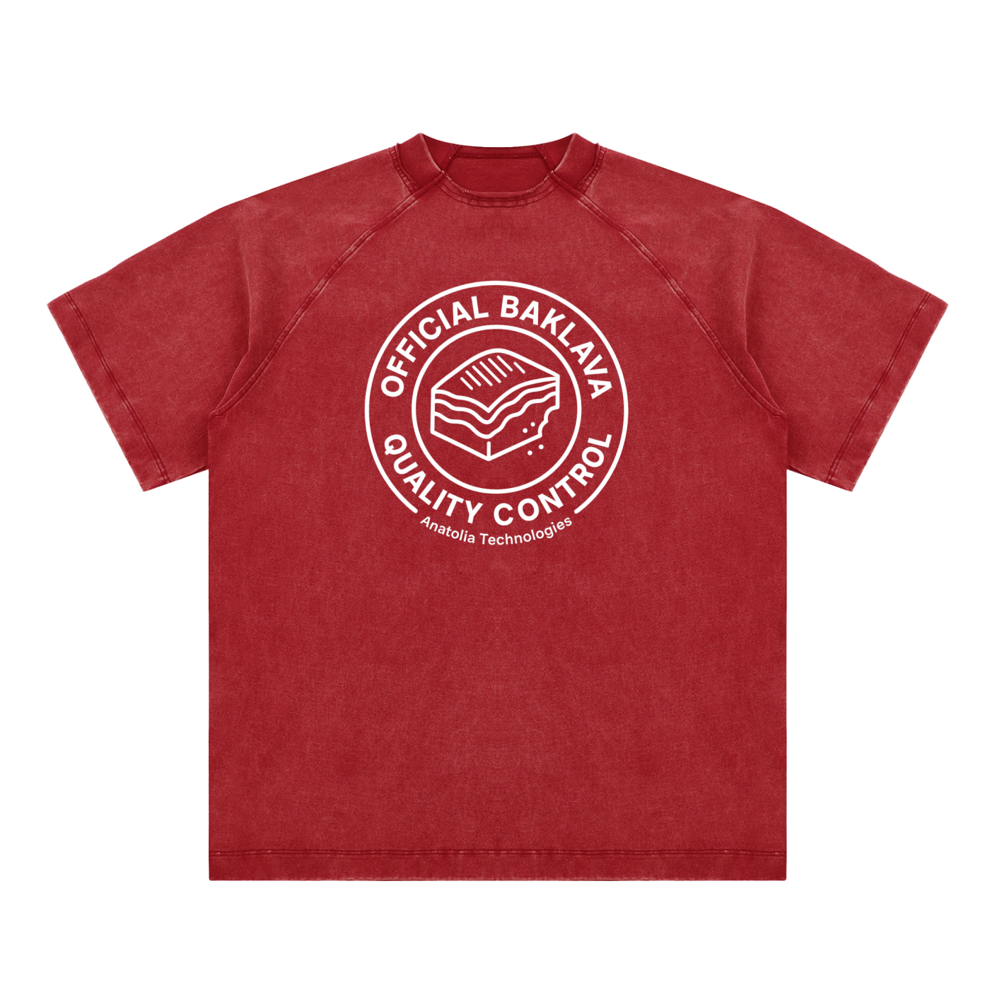 Official Baklava Quality Control Vintage Tee